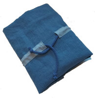Geschenkbeutel mit Zugband Medium Jeansblau