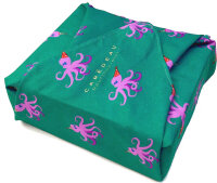 Furoshiki Tuch Cadeau Dancing Octopus 35x35 cm