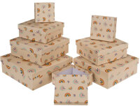Geschenkbox Rainbow-Creme 1 Stück Größe 7