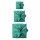 FabRap Furoshiki Tücher Jade 3er-Set