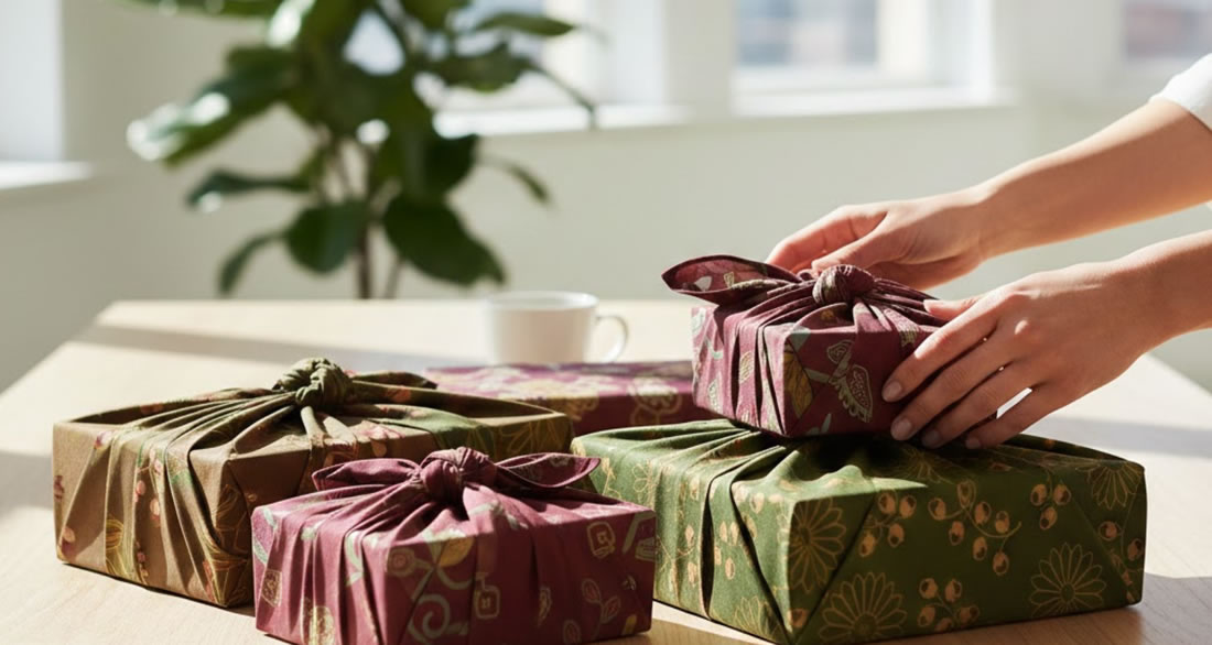 Nachhaltige Geschenkverpackung für Mitarbeier:innen Firmen und Jubiläum